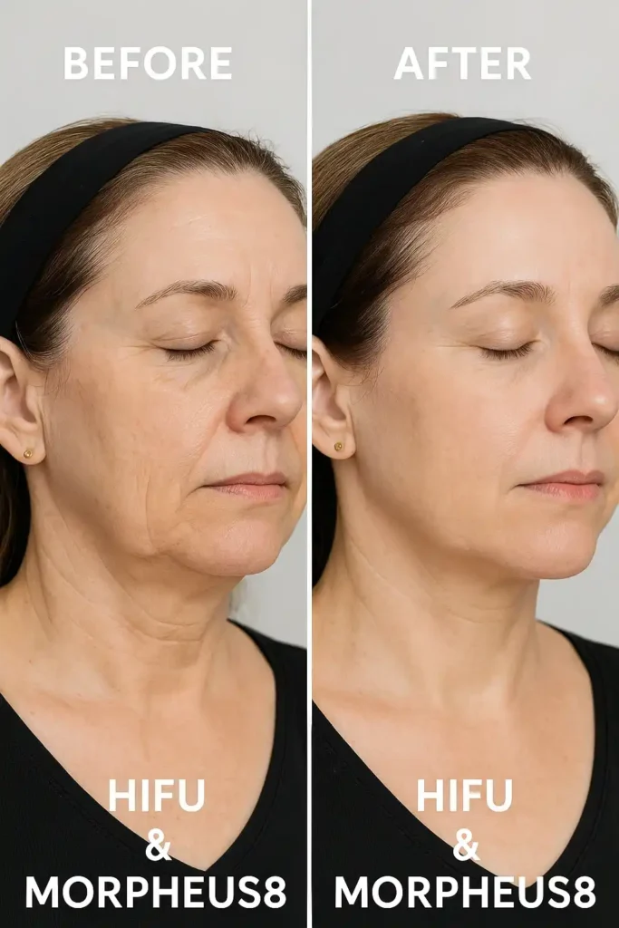 HIFU & Morpheus8 treatment results Wantage - book in today!